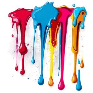 Splattered Spray Paint Drip PNG Nnv69 PNG