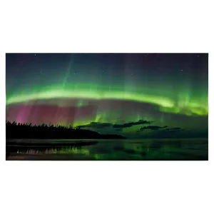 Splendid Aurora Above Horizon PNG 06202024 PNG
