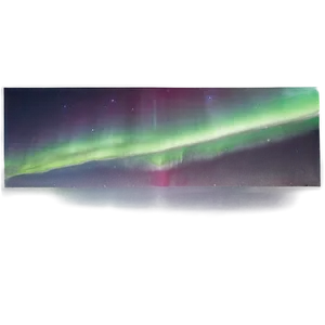 Splendid Aurora Above Horizon Png 70 PNG image