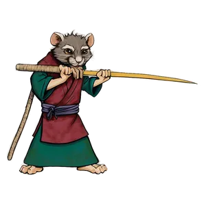 Splinter Sensei PNG Qfy PNG