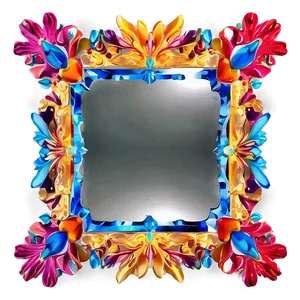 Splintered Glass Mirror PNG Rec45