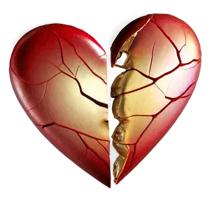 Split Heart Emoji Png Ytn PNG image