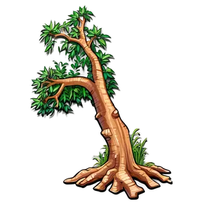 Split Tree Trunk PNG Jxd36