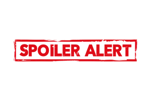 Spoiler Alert Warning Sign PNG