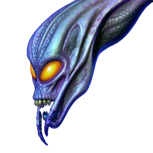Spooky Alien Png Etm PNG image