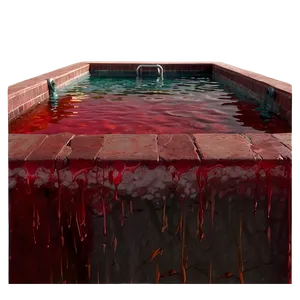 Spooky Blood Pool Png 06122024 PNG image