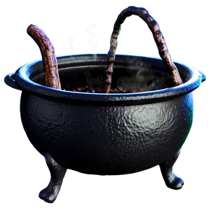 Spooky Brew Cauldron Png 76 PNG image