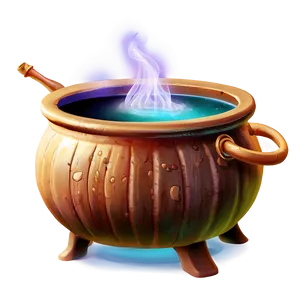 Spooky Brew Cauldron Png 91 PNG image