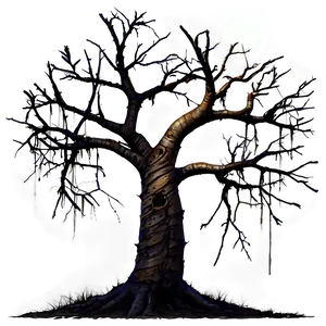 Spooky Dead Tree Png 16 PNG image