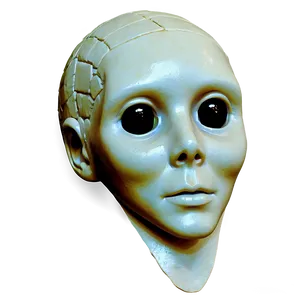 Spooky Doll Head Png Mue PNG image