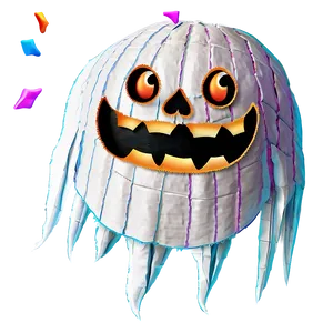Spooky Ghost Pinata PNG 1 PNG