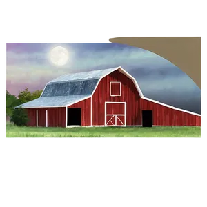 Spooky Halloween Barn PNG Thh PNG