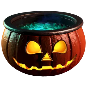Spooky Halloween Cauldron Png Uxa87 PNG image