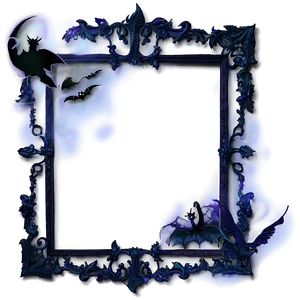 Spooky Halloween Frame Png 06202024 PNG image