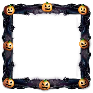 Spooky Halloween Frame Png 23 PNG image