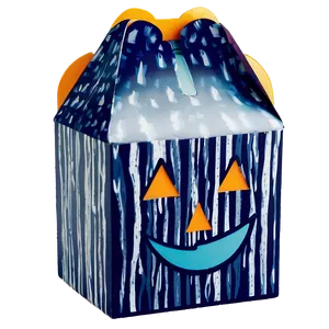 Spooky Halloween Happy Meal Box PNG Ylx PNG