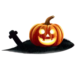 Spooky Halloween Pumpkin PNG 18