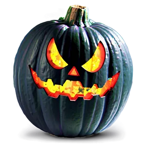 Spooky Halloween Pumpkin Png Dts PNG image