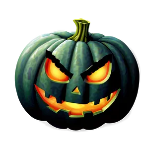 Spooky Jack O Lantern Clipart PNG 90