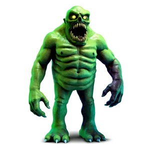 Spooky Monster Figure PNG Sxv84 PNG