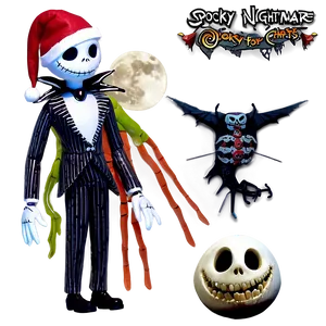 Spooky Nightmare Before Christmas Png 12 PNG image