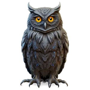 Spooky Owl Png Wcq PNG image