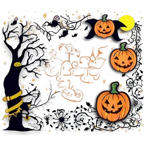 Spooky Season Scrapbook Png Tiv6 PNG image