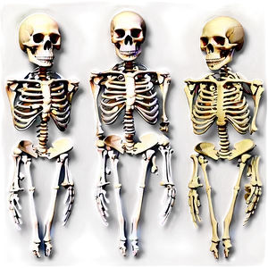 Spooky Skeleton Bones PNG Qdk6 PNG