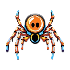 Spooky Spider Cartoon Png 06272024 PNG image