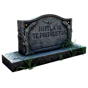 Spooky Tombstone PNG Ccm