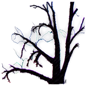 Spooky Tree Branches PNG Cpc