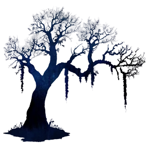 Spooky Tree Silhouette Png 19 PNG image