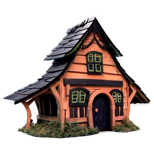 Spooky Witch House PNG Yvd67 PNG