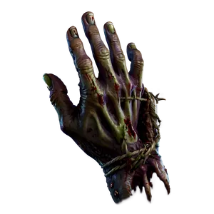 Spooky Zombie Hand Png 06122024 PNG image