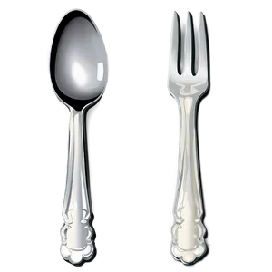 Spoon And Fork Graphic PNG Kow81 PNG