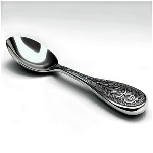 Spoon With Decorative Handle Png Rtv PNG image