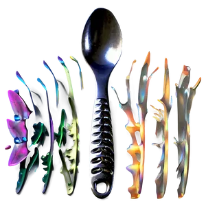 Spoon With Serrated Edge Png Nku58 PNG image