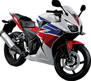 Sport Motorcycle Vector Illustration PNG image