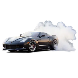 Sports Car Burnout Smoke PNG 06132024 PNG