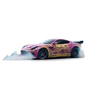 Sports Car Burnout Smoke PNG Ofo75 PNG