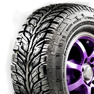 Sports Car Tire Tread PNG Ggy35 PNG