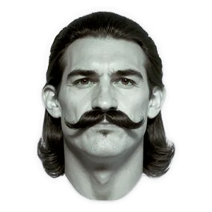 Sports Legend Mustache PNG 05042024