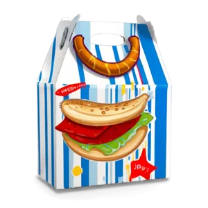 Sports Themed Happy Meal Box PNG Unn