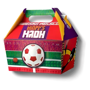 Sports Themed Happy Meal Box PNG Ysa52 PNG