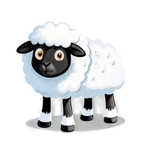 Sporty Cartoon Sheep PNG 65 PNG