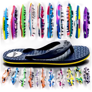 Sporty Flip Flop Png Rif PNG image