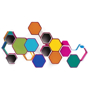 Sporty Hexagon Pattern PNG Xni38