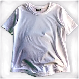Sporty White T-shirt PNG 05252024