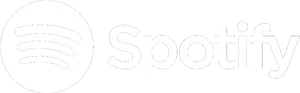 Spotify Logo Blackand White PNG image
