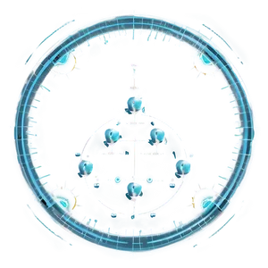 Spotless Circle Blueprint PNG Kep PNG